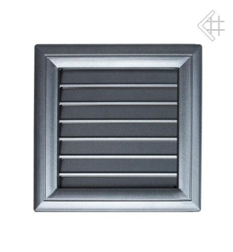 Kratka kominkowa Air System malowana OSKAR grafitowa 17x17