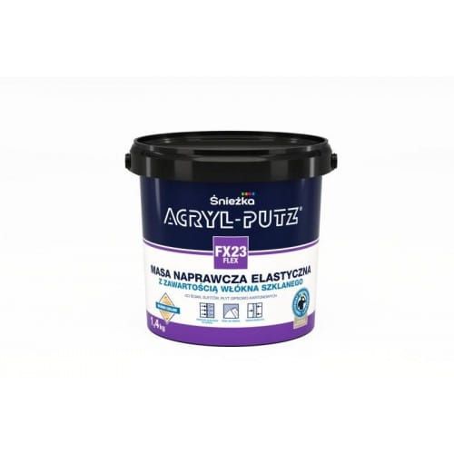Masa naprawcza elastyczna z zawartością włókna szklanego Acryl-Putz FX23 Flex 1,4kg