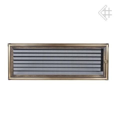 Kratka kominkowa galwanizowana rustykalna 17x49 z żaluzją