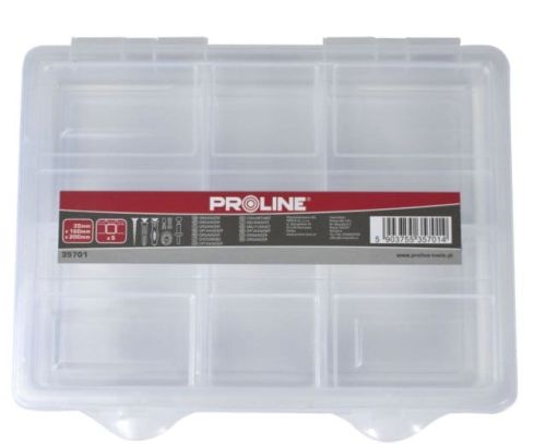 Organizer 5 przegródek, 35x160x200mm, Proline 35701