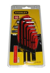 Stanley Klucze Imbusowe 10szt.