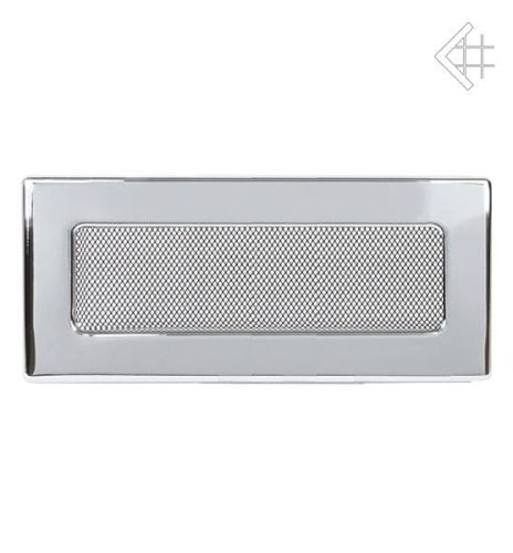 Kratka kominkowa wentylacyjna powlekana niklowana 11x32