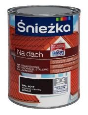 Poliwinylowa FARBA NA DACH Brąz ciemny RAL8017 0,75l