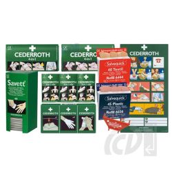 Zestaw wkładów uzupełniających do apteczki CEDERROTH (nr 264000)