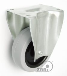 Koło meblowe w obudowie stałej tworzywo-gumowe fi 72