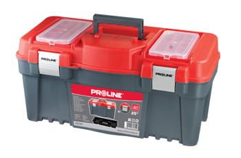 Skrzynka narzędziowa z zaczepemi aluminiowymi 22cali, Proline 35722