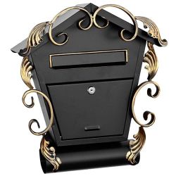 Skrzynka na listy ozdobna wewnątrzlokalowa SK-6 z tubą na prase