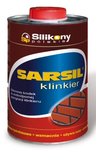 Sarsil Klinkier - Silikonowy środek do wodoodpornej impregnacji klinkieru 1L - 0,8kg
