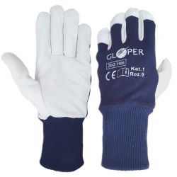 Rękawice robocze lico jasne GLOPER ZEO-1108