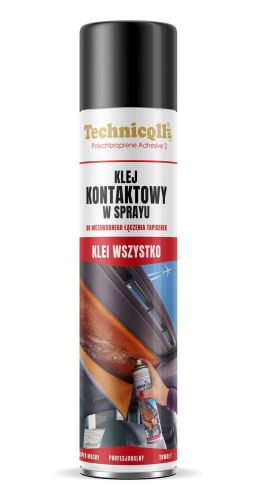 Klej Kontaktowy do podsufitek i tapicerki w sprayu 300ml Technicoll