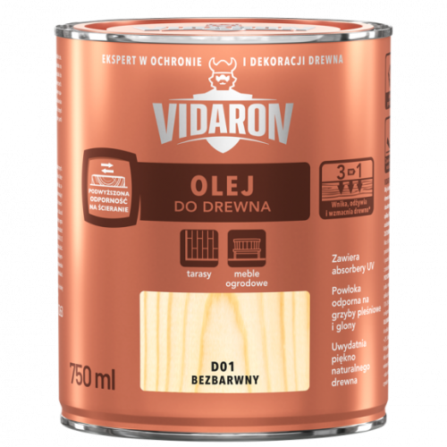 Vidaron - Olej do tarasów 0.75l