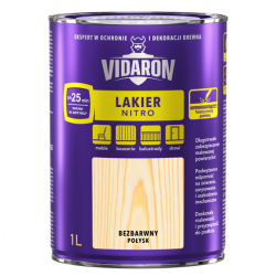 Vidaron – Lakier NITRO do drewna połysk 1l