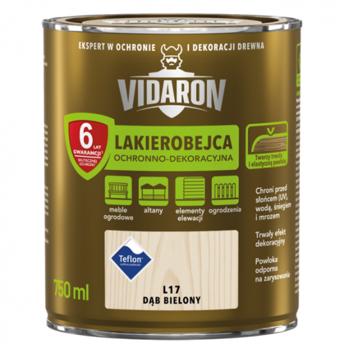 Vidaron - Lakierobejca ochronno-dekoracyjna do drewna 2.5l