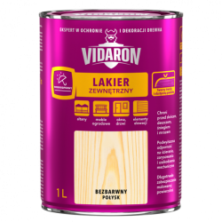 Vidaron – Lakier zewnętrzny do drewna 3l