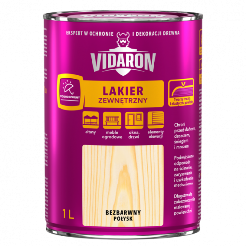 Vidaron – Lakier zewnętrzny do drewna 0.2l