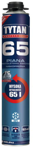 Piana pistoletowa zimowa niskoprężna TYTAN 65 750ml