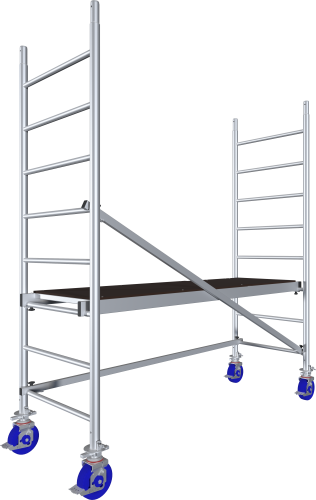 Rusztowanie jezdne, aluminiowe ProTec Krause 2,9m robocza 940100P