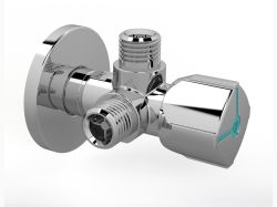 Zawór kątowy do baterii 1/2x3/8x3/8 ARCO