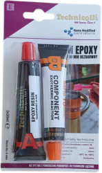 Klej epoksydowy bezbarwny 10 min. 2x20ml Technicoll