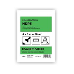 Folia malarska ochronna - cienka 4x5 m