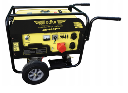 Aagregat prądotwórczy ADLER AD-688S plus 230V-4,4/400V-6,8kW,miedź