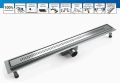 SpiroFlex Odwodnienie liniowe AquaSTEEL LA z mankietem hydroizolacyjnym 70cm CZARNE BG