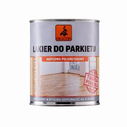 Lakier akrylowo-poliuretanowy do parkietu 0,75l Dragon