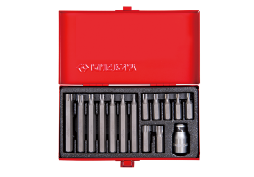 KING TONY 1015PQ ZESTAW BITÓW 10MM TORX T20 - T55, 15 CZĘŚCI
