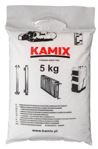 Odkamieniacz Kamix 5kg, Preparat do usuwania kamienia kotłowego