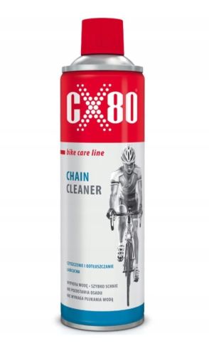 Chain Cleaner Preprat Do Czyszczenia Łańcucha Rowerowego CX-80 Spray 500 ml