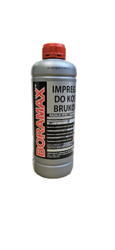 Impregnat do kostki brukowej, nadaje efekt mokrej kostki 1l Boramax