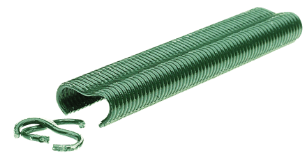 Zszywki ogrodzeniowe do siatki zielone VR22 / 5-11mm 215szt. Rapid