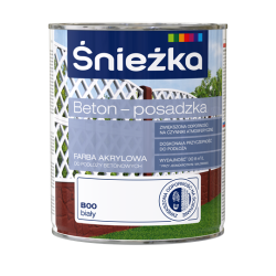 Farba akrylowa Śnieżka beton i posadzka 0,8l.