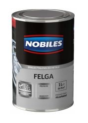 Emalia ftalowa do metalu,  do felg stalowych FELGA  1l półpołysk srebrzysty 