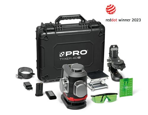 Laser TYXER 43DG zestaw plus PRO