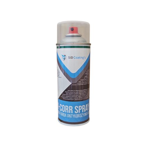 ANVI-CORR Spray Reaktywna Farba Antykorozyjna w sprayu 400ml