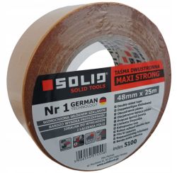 Taśma dwustronna MAXI STRONG 48mm x 25m SOLID 5100