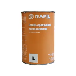 Emalia epoksydowa chemoodporna dwuskładnikowa. Składnik I Niebieska 5010 1 l.