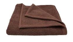 Ręcznik kąpielowy bawełniany duży, ręcznik SPA Hotelowy brązowy 50x100