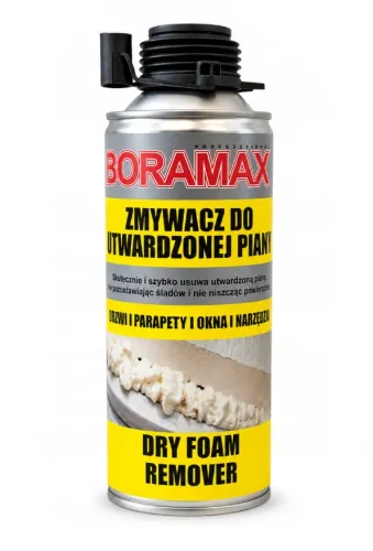 Zmywacz do utwardzonej piany 325ml Boramax