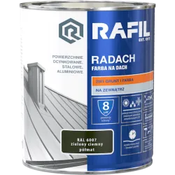 Radach zielony mchowy RAL 6005 półmat 5L