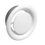 Anemostat metalowy wywiewny fi 125 Dospe