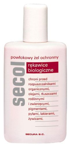 Powłokowy żel ochronny SECOL. Rękawice biologiczne 140g