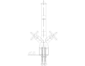 Symetric Bateria zlewozmywakowa stojąca dwuuchwytowa 342-410-00