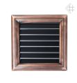 Kratka kominkowa Air System galwanizowana OSKAR miedziany 17x17