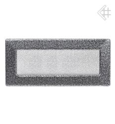 Kratka kominkowa malowana czarno-srebrna 11x32