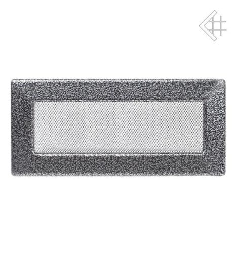 Kratka wentylacyjna malowana czarno-srebrna 11x32