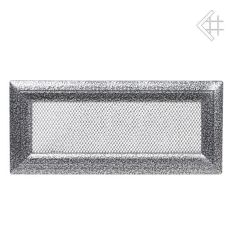 Kratka kominkowa malowana OSKAR czarno-srebrna 11x32