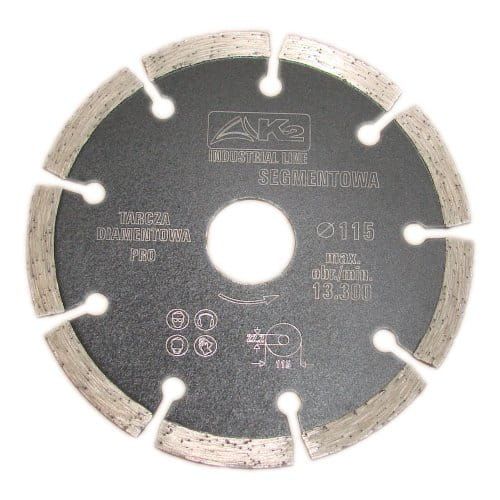 Tarcza diamentowa PRO Segmentowa 125