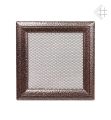 Kratka kominkowa malowana OSKAR miedziana 17x17